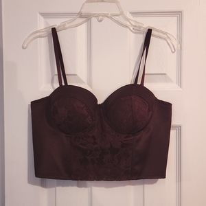 Adjustable Cropped Corset